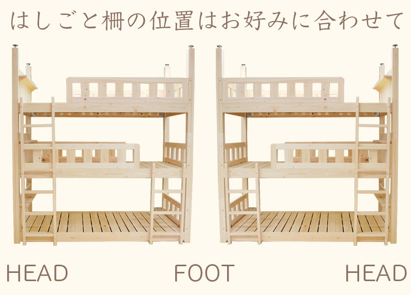 突っ張りで天井と固定