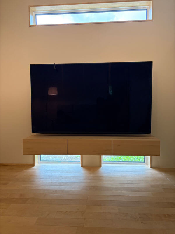 無垢ひのき　テレビ台　2504044