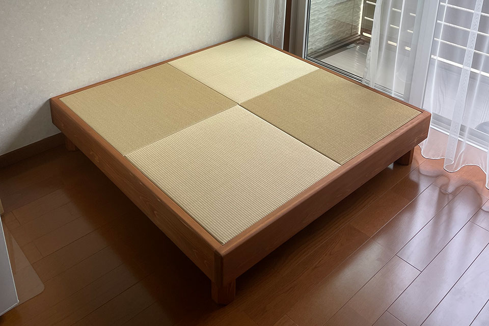 小上がり空間ができて嬉しいですってお声いただきました