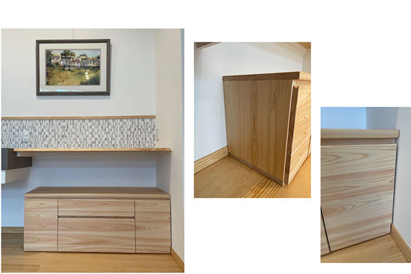 高さの低いチェスト（ローチェスト）高さ47cm 幅120cm　2509028