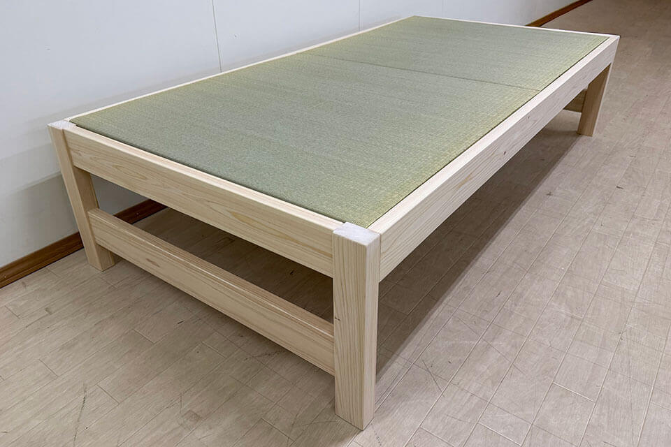 畳ベッド寝心地もいいですって お声いただきました