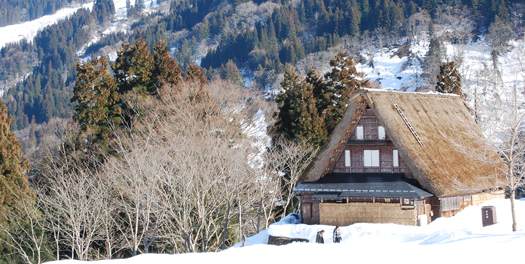 岐阜県東濃地方の風景