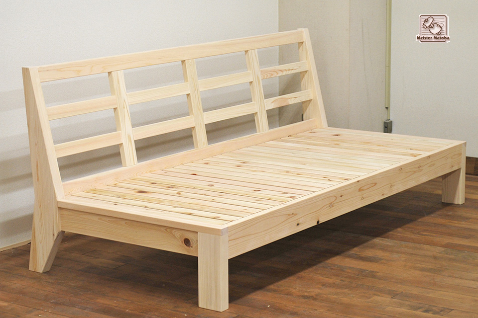 ひのき木製ソファー　NO1411026