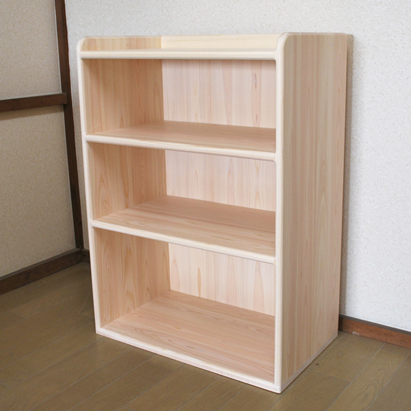 無垢国産ひのき棚