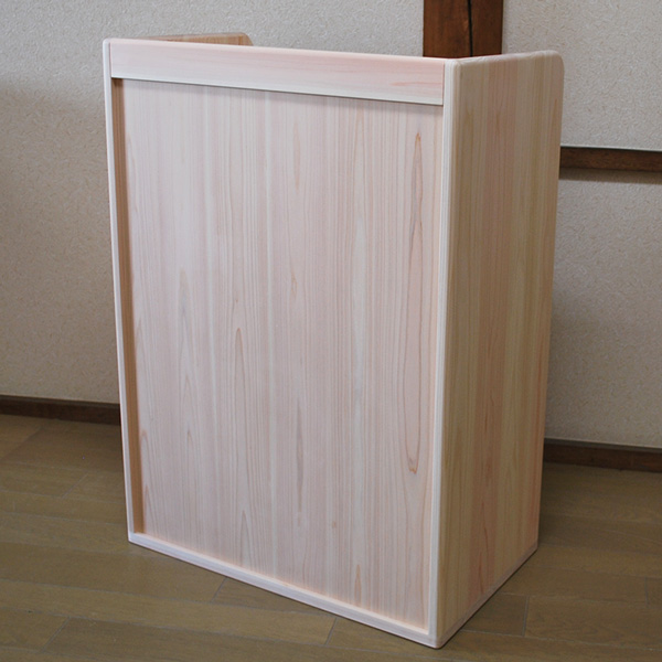 無垢国産ひのき棚