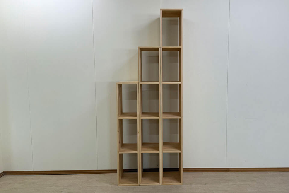 ひのきオーダー登れる階段3段～5段　2505043