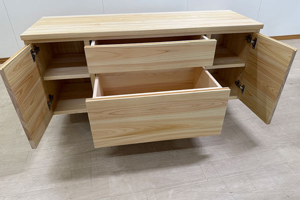 高さの低いチェスト(ローチェスト)高さ47cm 幅120cm 2509028