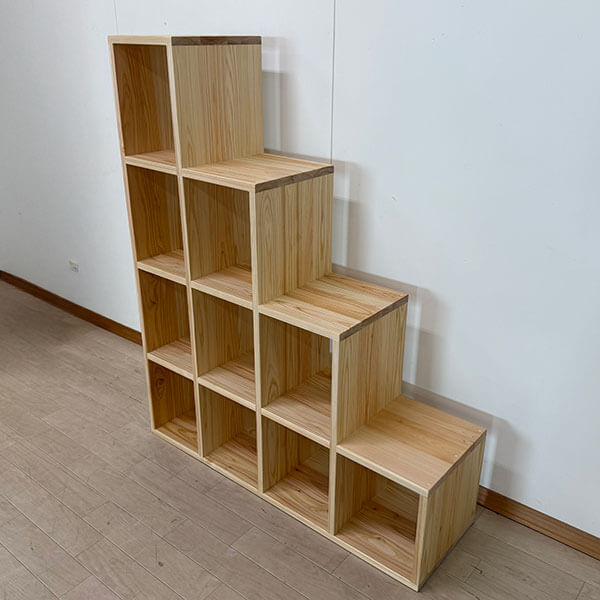 細身幅30cmの登れる階段 4段 2507004