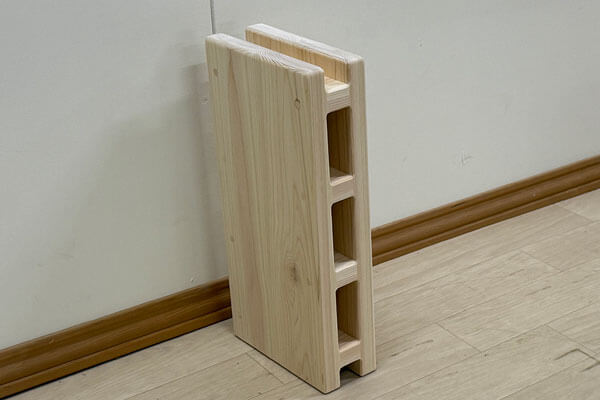 ひのきブロック　サイズ変更　厚み薄く　2509031