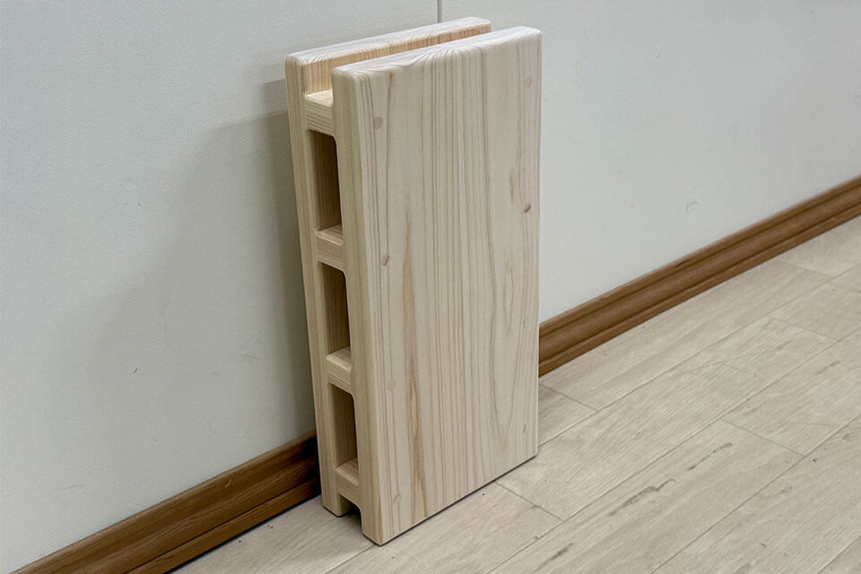 ひのきブロック　サイズ変更　厚み薄く　2509031