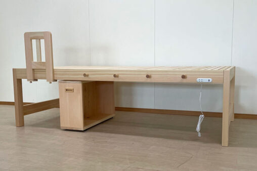 収納の少ない部屋に高さ60cmのベッドを置くメリット