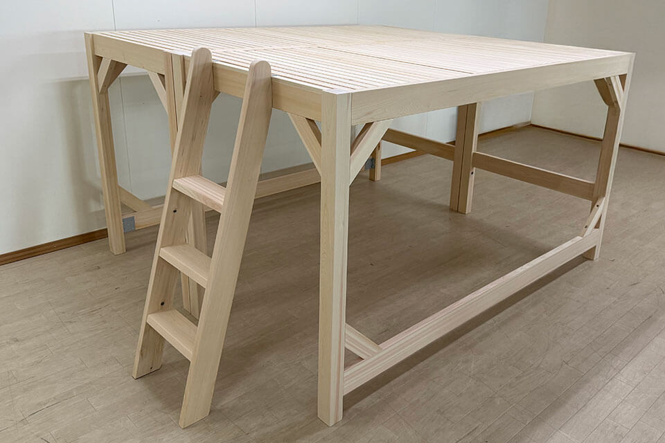 セミダブル・ダブル・幅広サイズのロフトベッドについて2501058