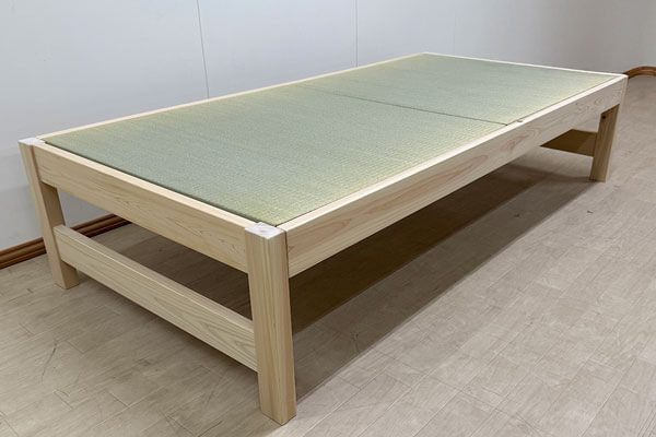 ひのきベッド 畳ベッド 高さ45cm 畳おもてイ草 2506015 ヒノキ・ワークス