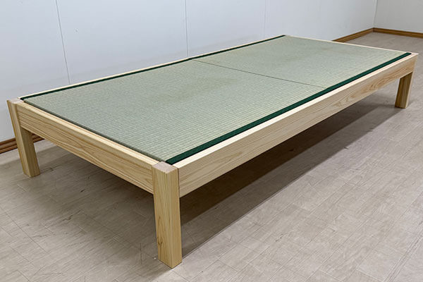 国産ひのき畳ベッド フラット ヒノキ・ワークス