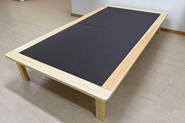 ヒノキ・ワークス　オーダーひのき畳ベッド　畳おもて和紙