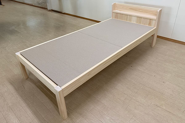 ヒノキ・ワークス　オーダーひのき畳ベッド　畳おもて和紙